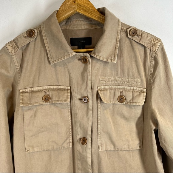 J. Crew Safari Shirt Jacket - Picture 2 of 9
